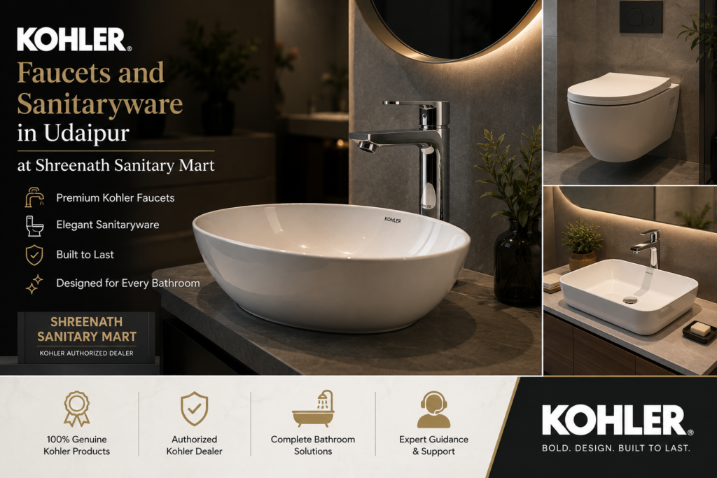 Kohler Faucets and Sanitaryware in Udaipur